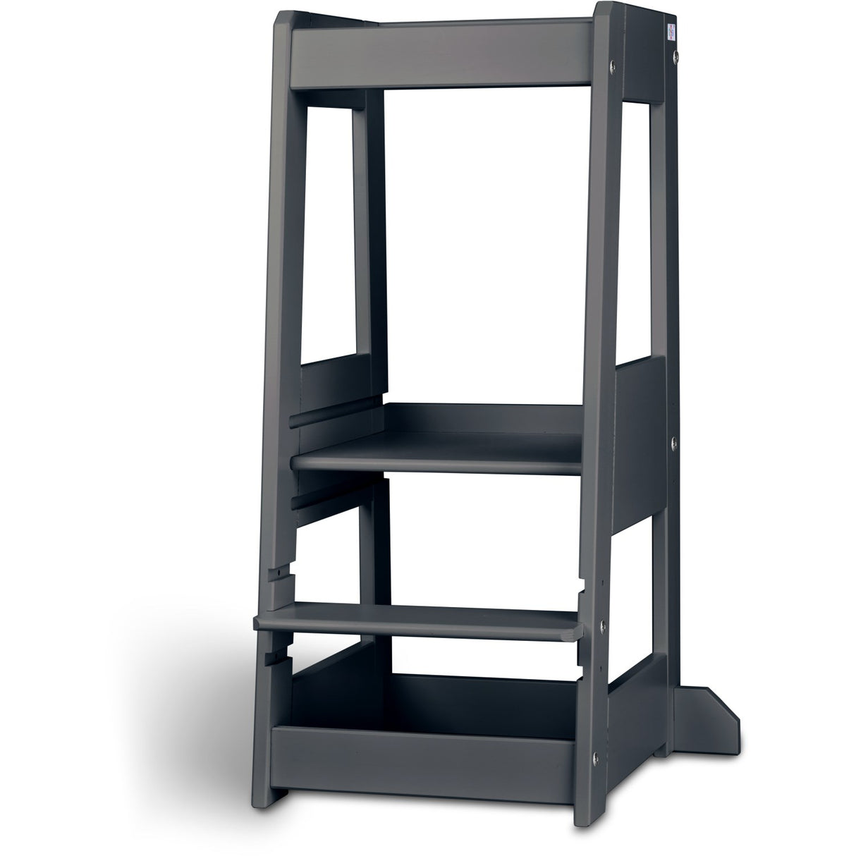 tiSsi® Grey Laquer Felix Learning Tower Solid Beech