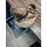 tiSsi® Grey Laquer Felix Learning Tower Solid Beech