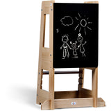 tiSsi® Black Felix Blackboard For Learning Tower Felix