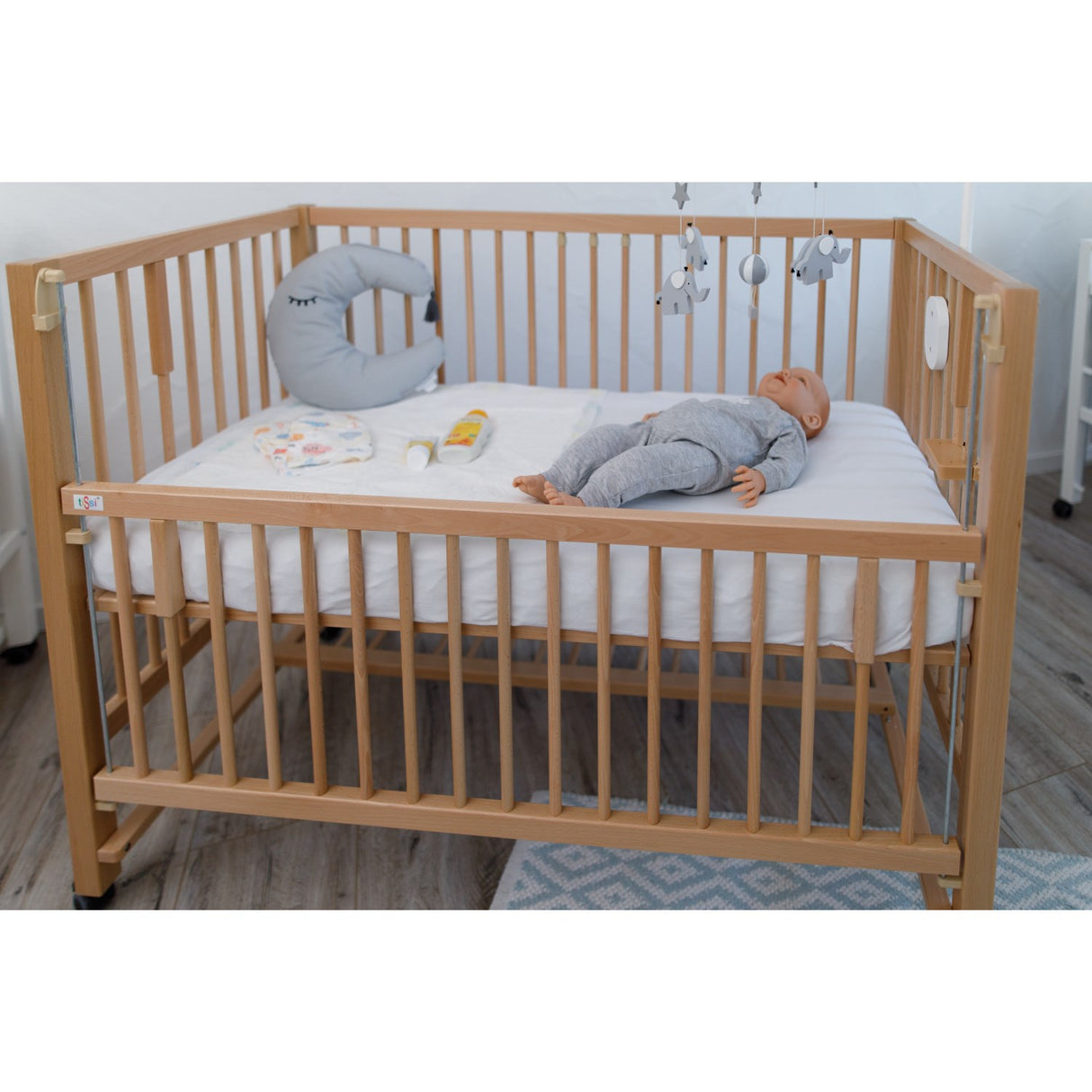 tiSsi® Nature Hajo Childrens Bed Solid Beech