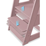 tiSsi® Oriental Rosa Laquer Felix Learning Tower Solid Beech