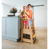 tiSsi® Nature Felix Twin Learning Tower Solid Beech