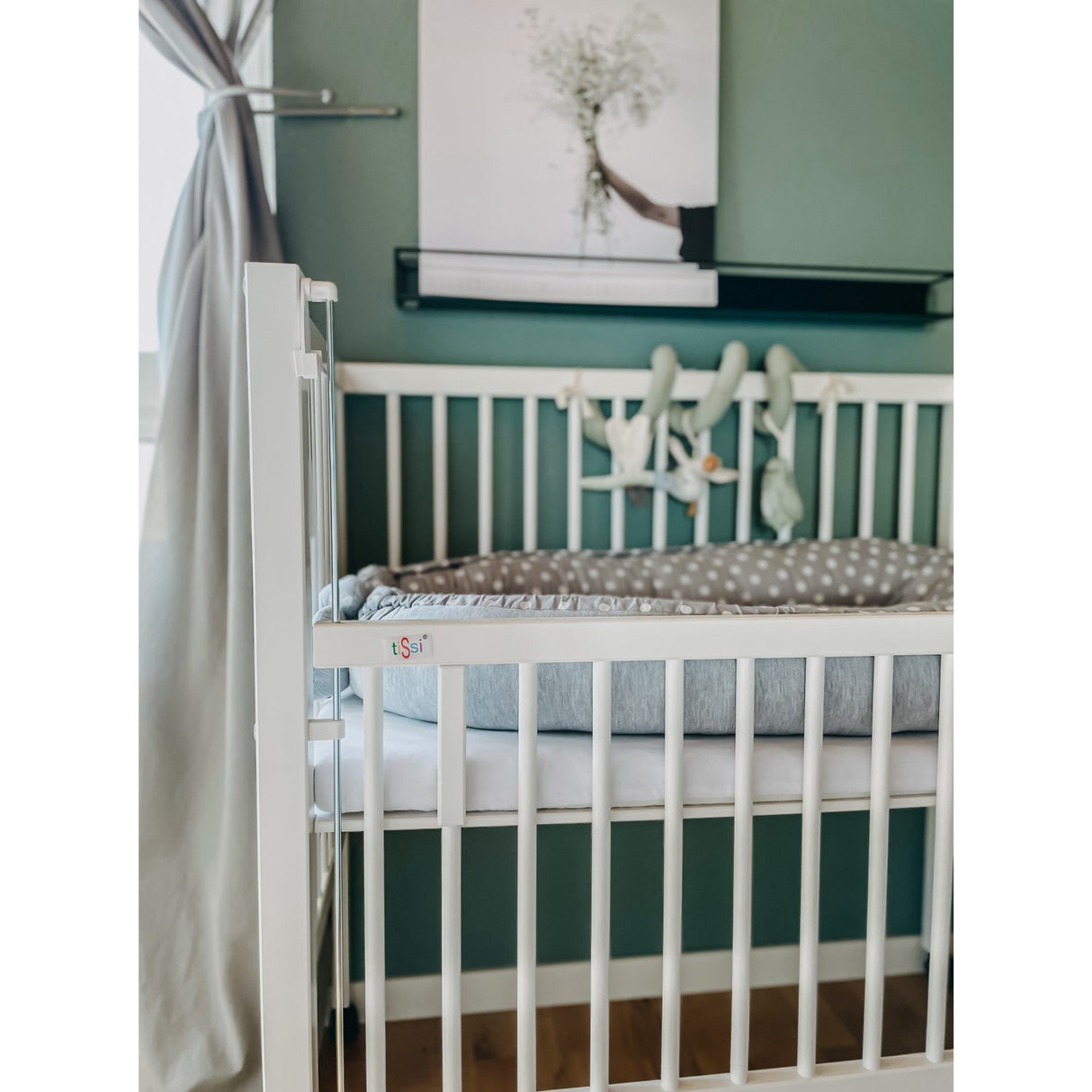 tiSsi® White Laquer Maxi Crob Solid Beech