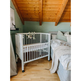 tiSsi® White Laquer Maxi Crob Solid Beech