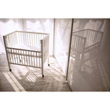 tiSsi® White Laquer Sophie Crib Solid Beech