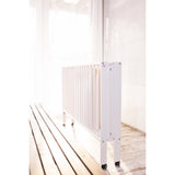 tiSsi® White Laquer Jori Foldable Bed Solid Beech