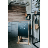 tiSsi® Black Felix Blackboard For Learning Tower Felix