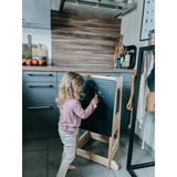 tiSsi® Black Felix Blackboard For Learning Tower Felix