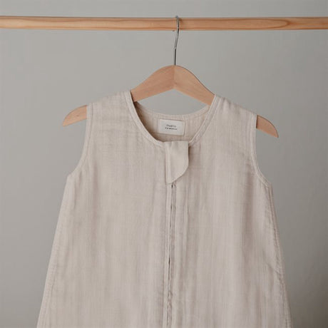 Mushie Fog Muslin Sleep Bag