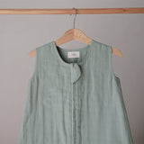 Mushie Roman Green Muslin Sleep Bag