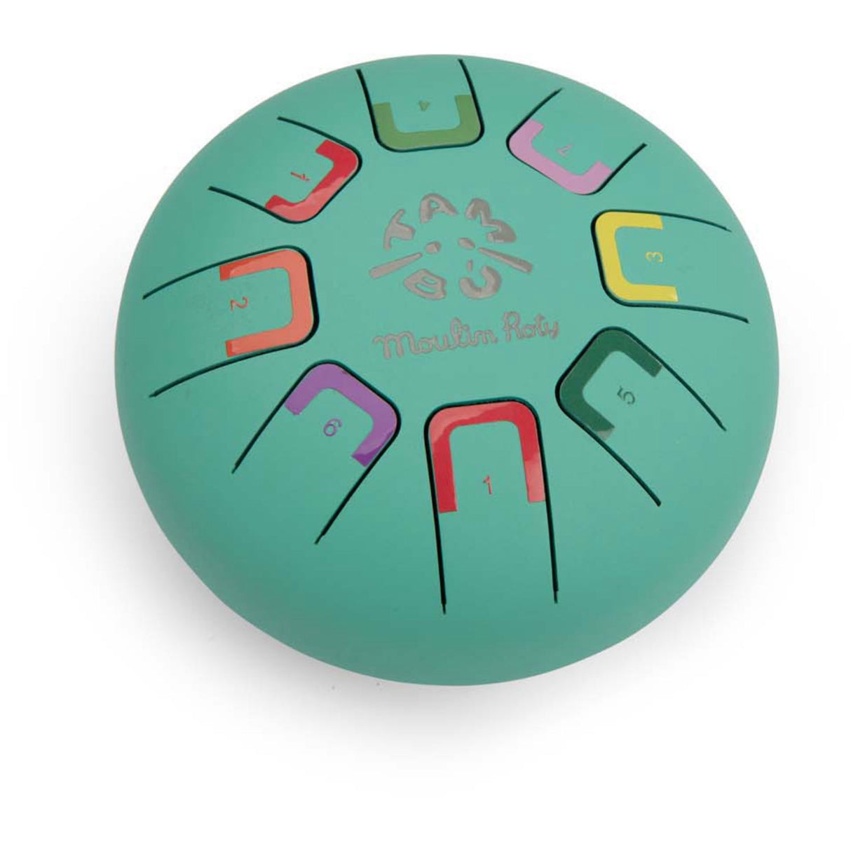 Moulin Roty Tongue Drum 8 Tones Dance La Jungle