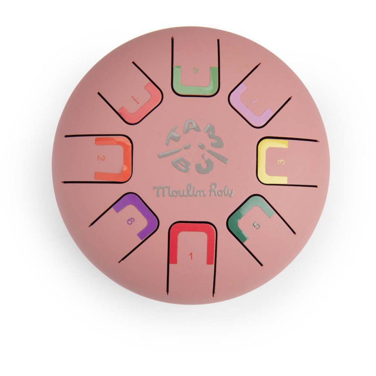 Moulin Roty Tongue Drum 8 Tones Après La Pluie