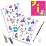 SES Creative Tattoos And Glitter Unicorn