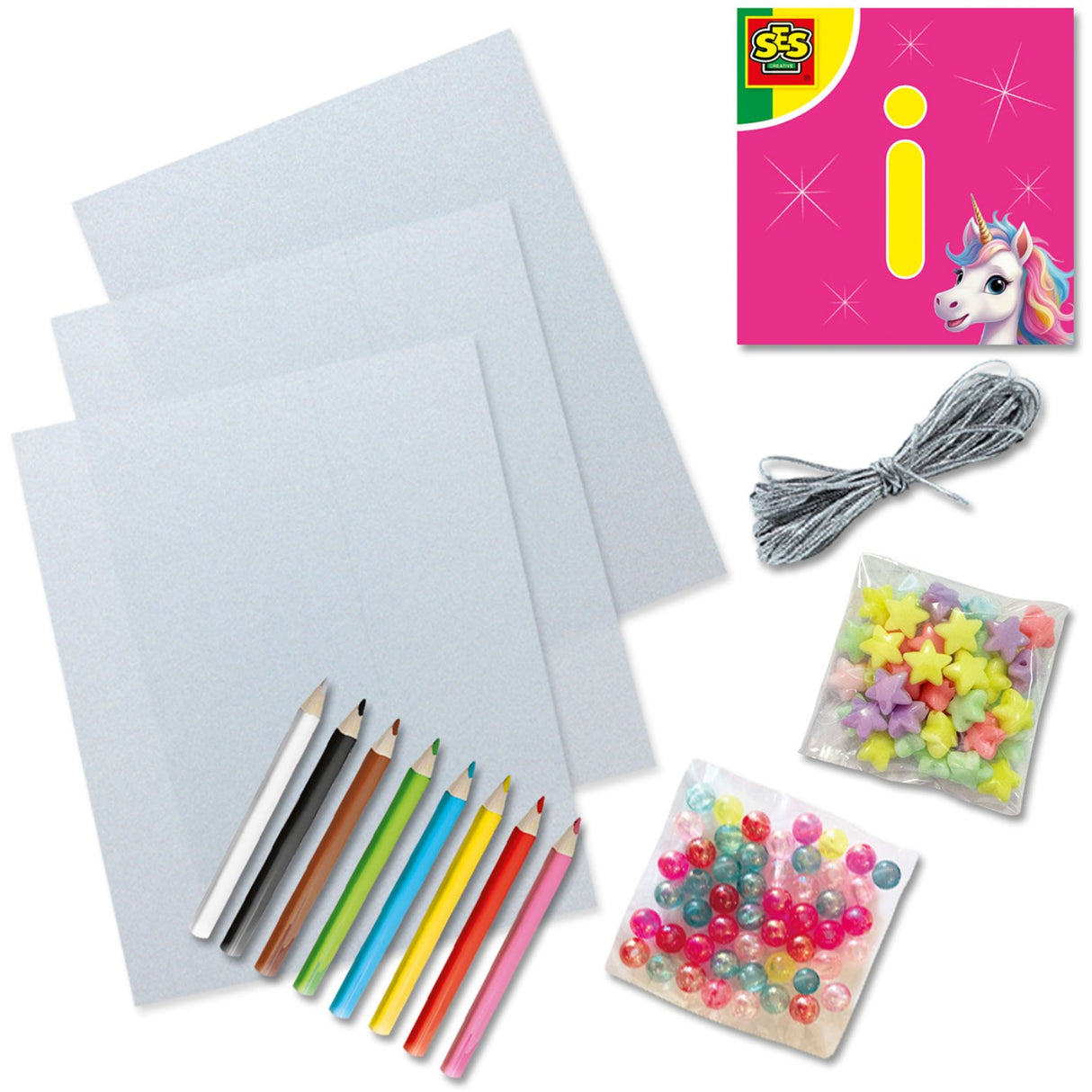 SES Creative Shrink Plastic Unicorn Bracelet