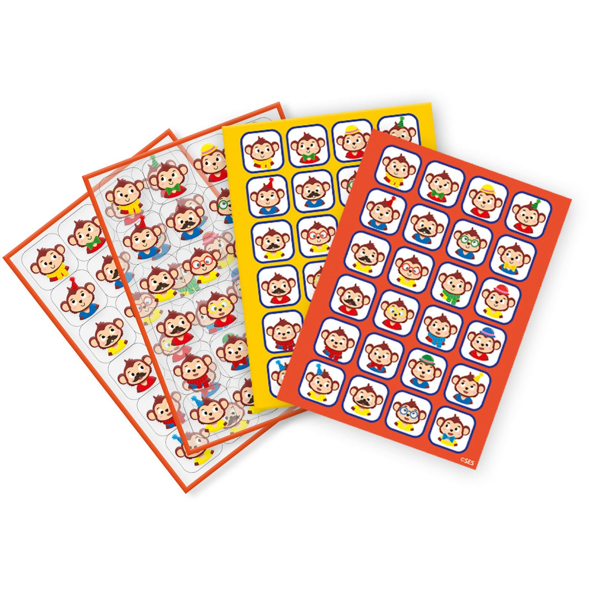 SES Creative Who am I? Window Stickers