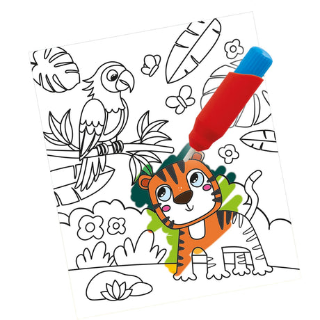 SES Creative Coloring With Water Travel Coloring Book