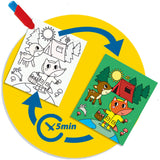 SES Creative Coloring With Water Travel Coloring Book