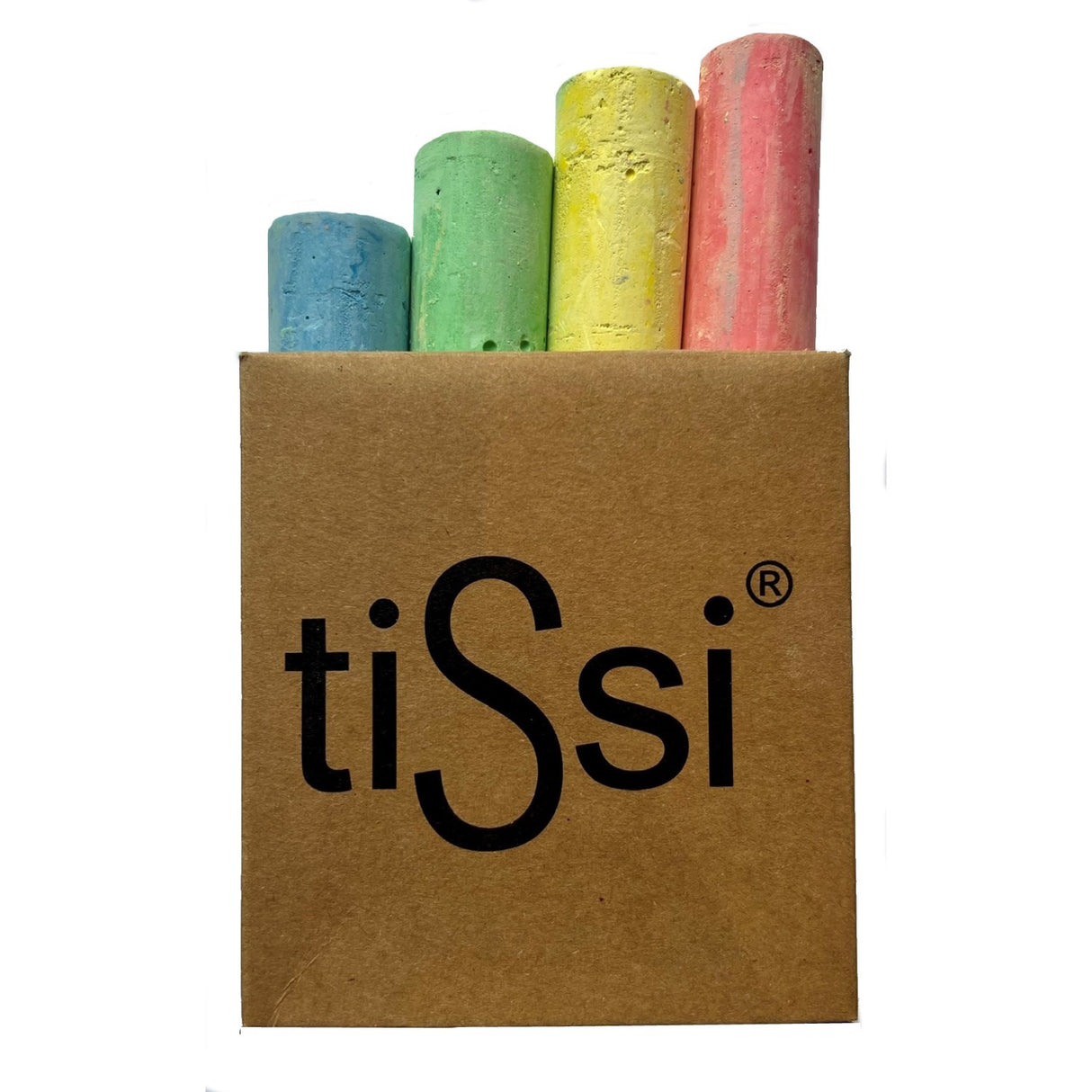 tiSsi® Multi Felix Blackboard Chalk 4 Farver