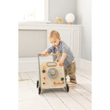 Sebra Wooden Activity Walker Car