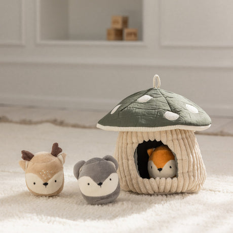 Sebra Mushroom Activity Toy Hide & Seek