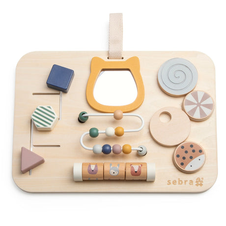 Sebra Woodland Activity Panel Wooden