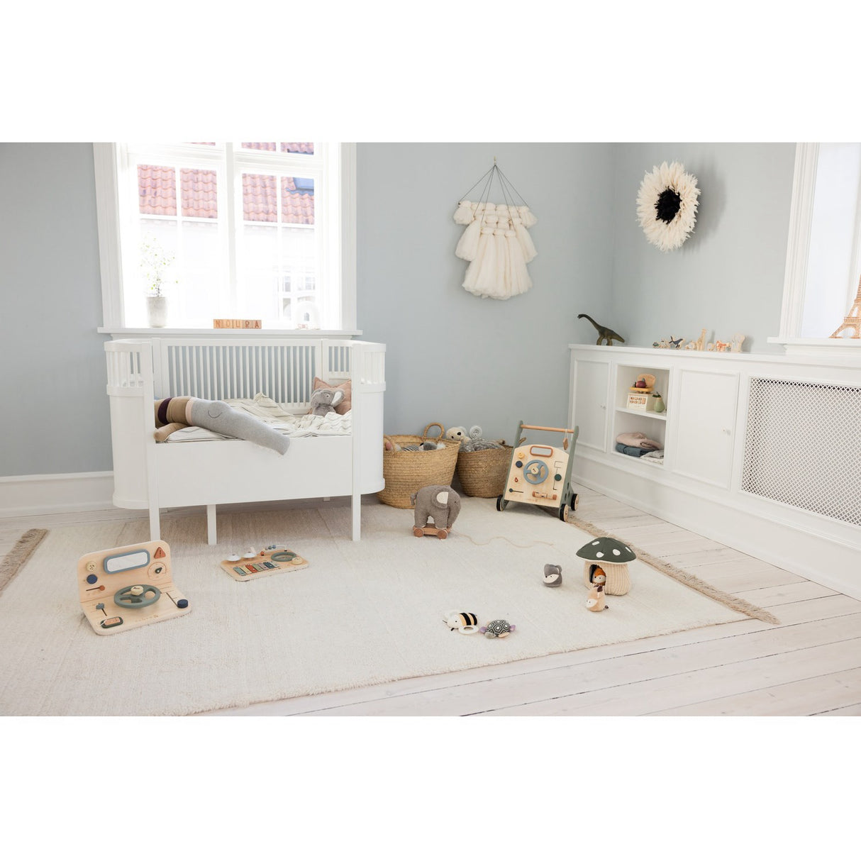 Sebra Wooden Activity Panel Car