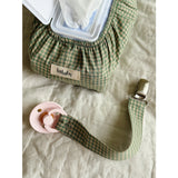 Lalaby Wet Wipe Cover Green Check