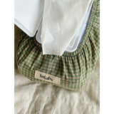Lalaby Wet Wipe Cover Green Check