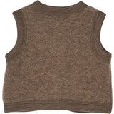 Müsli Walnut Melange Woolly Fleece Vest