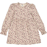 Müsli Oak/ Nostalgia Rose/ Deep Green Zinna L/S Dress