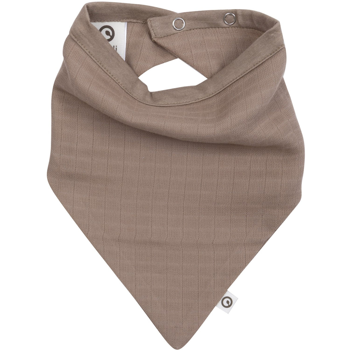 Müsli Walnut Solid Muslin Bib