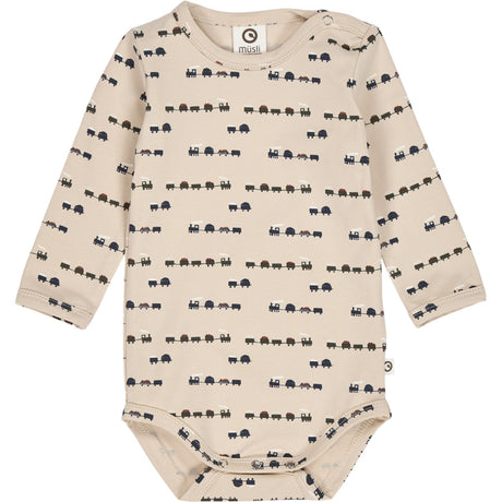 Müsli Oak/ Root/ Deep Green Train L/S Body
