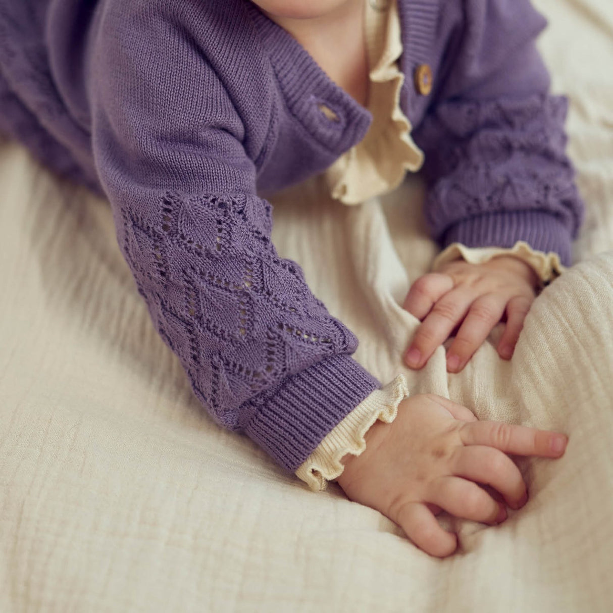 Müsli Oak Cozy Me Rib Frill Collar L/S Body