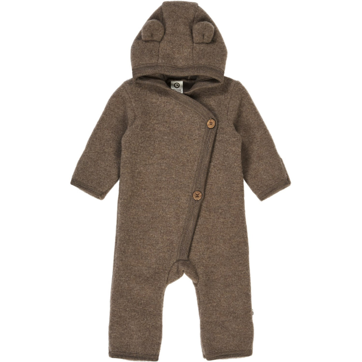 Müsli Walnut Melange Woolly Fleece Suit