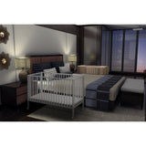 tiSsi® White Laquer Jori Foldable Bed Solid Beech