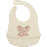 CeLaVi Warm Taupe Silicon Bib (2-Pack)
