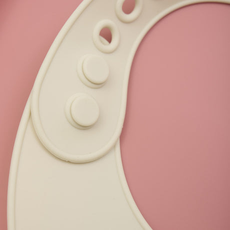 CeLaVi Brandied Apricot Silicon Bib (2-Pack)