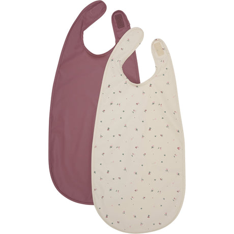 CeLaVi Rose Brown Long Pu Bib 2-Pack