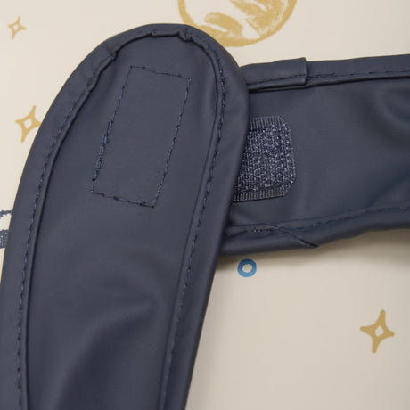 CeLaVi Dark Navy Long Pu Bib 2-Pack