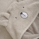 Pippi Dove Hooded Bath Poncho