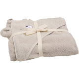 Pippi Dove Hooded Baby Towel