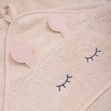 Pippi Rose Dust Hooded Baby Towel