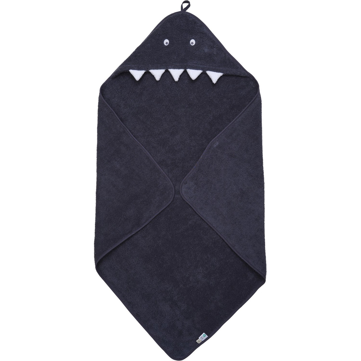 Pippi Odyssey Gray Hooded Baby Towel