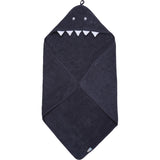 Pippi Odyssey Gray Hooded Baby Towel