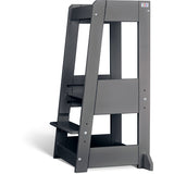 tiSsi® Grey Laquer Felix Learning Tower Solid Beech