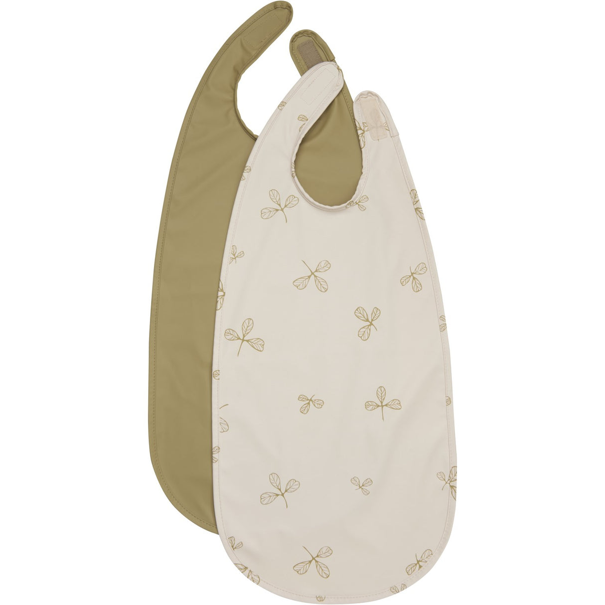 CeLaVi Khaki Long Pu Bib 2-Pack