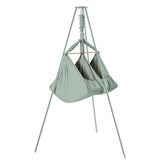 MEMBANTU Sage Green Organic Twin Hammock Basic