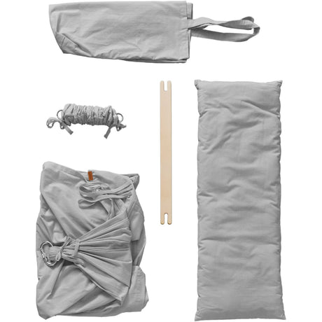 MEMBANTU Grey Organic Baby Hammock Basic