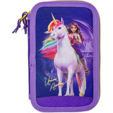 Euromic Unicorn Academy Filled Double Pencil Case