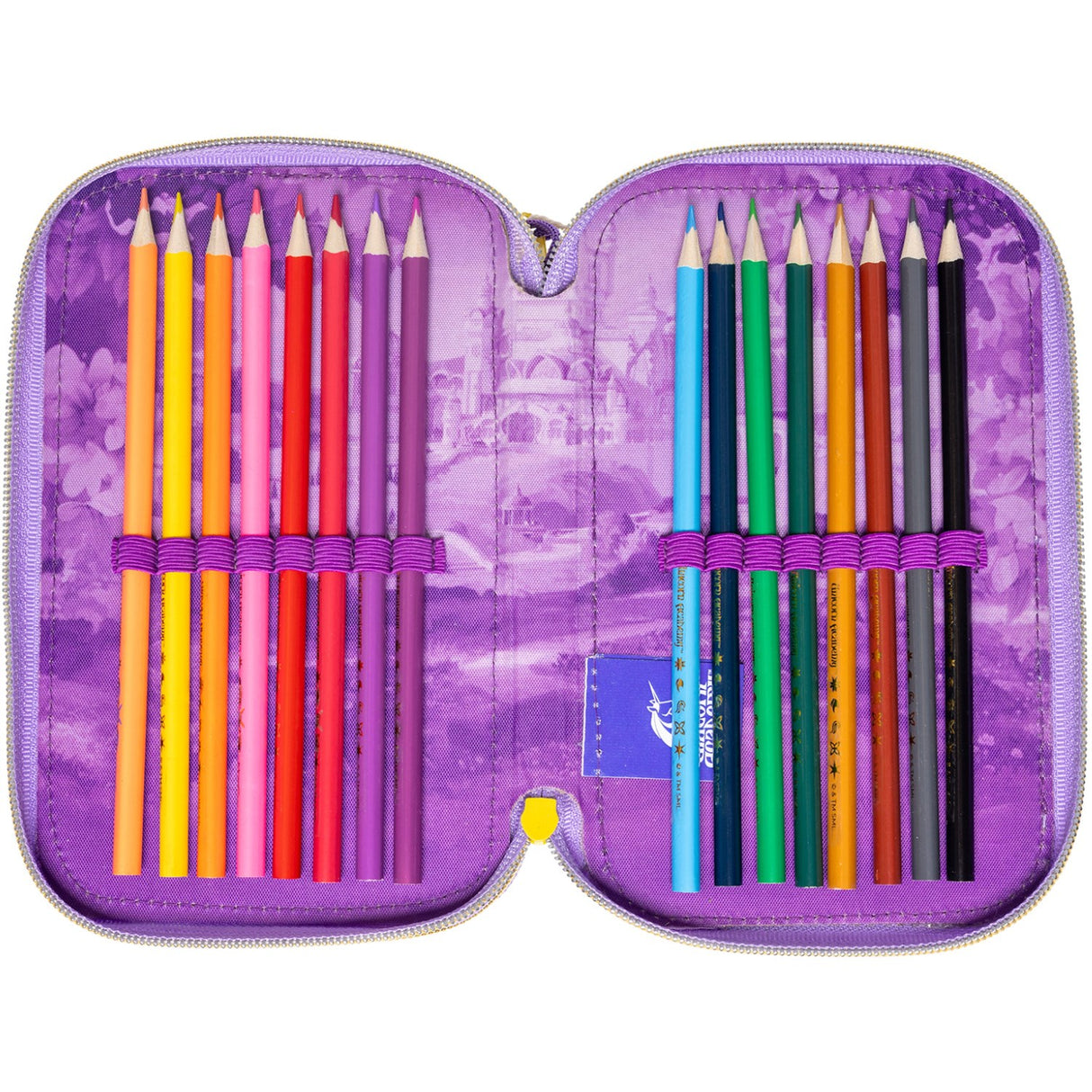 Euromic Unicorn Academy Filled Double Pencil Case